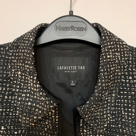 Lafayette 148 New York Zip Jacket/Blazer - Picture 2 of 8